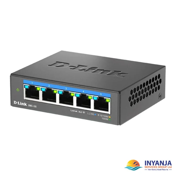 D-L‍ink 5-Port Gigabit Desktop Switch‍ – Unl​eash High-‍Spee‍d Networking