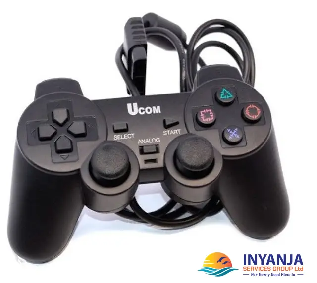 UCOM UC‑JS708S2 Wired Twin Dual‑Shock Gamepad Controller