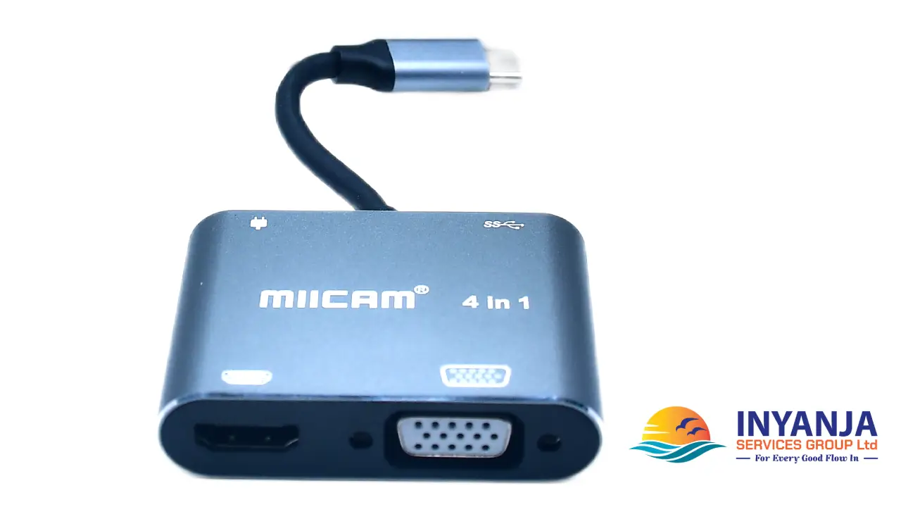 USB Multi-Port Hub 4 in 1