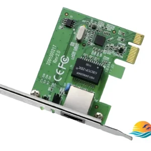 TP-Link 10/100/1000Mbps Gigabit Ethernet PCI Express Network Card (TG-3468), PCIE Network Adapter, Network Card, Ethernet Card for PC, Win10,11 supported