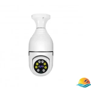 WiFi Panorama Camera with 360° panoramic view, HD video, night vision, and motion detection. Perfect for indoor smart security and remote monitoring