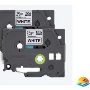 Brother TZe-231 Label Tape – 12mm Black on White