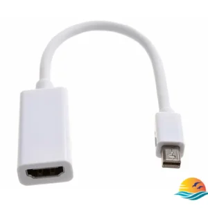 Mini DisplayPort to HDMI Adapter, Type mini-DP - HDMI A M/F, 0.2m / Converter
