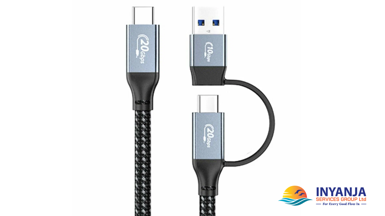 Haysenser 2-in-1 USB-C to USB-C & USB-A Adapter Cable – USB 3.2 Gen 2, 1.5 Meter Model: HY-C2015 1134