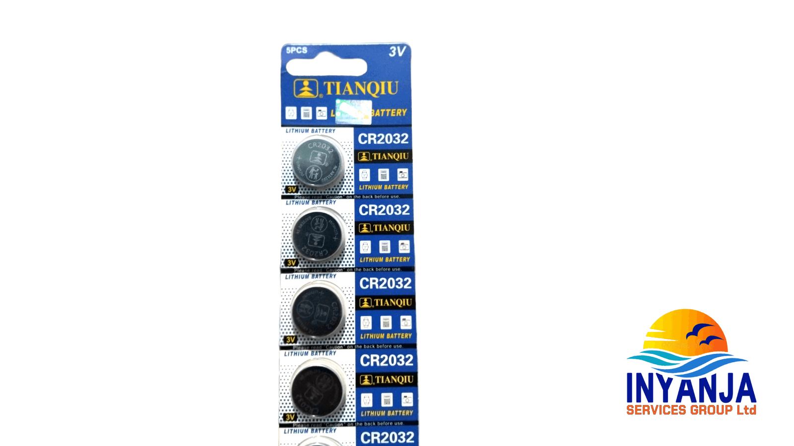 Tianqiu CR2032 Battery, Lithium, Tear Strip 1 (Battery)