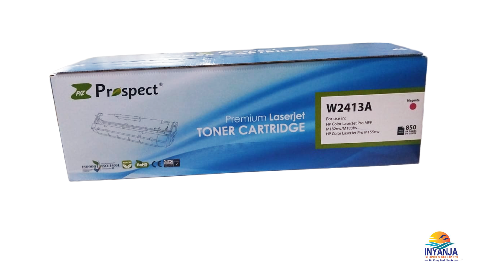 Prospect 241A Compatible Magenta Toner Cartridge for HP Color LaserJet Pro Printers (W2413A)