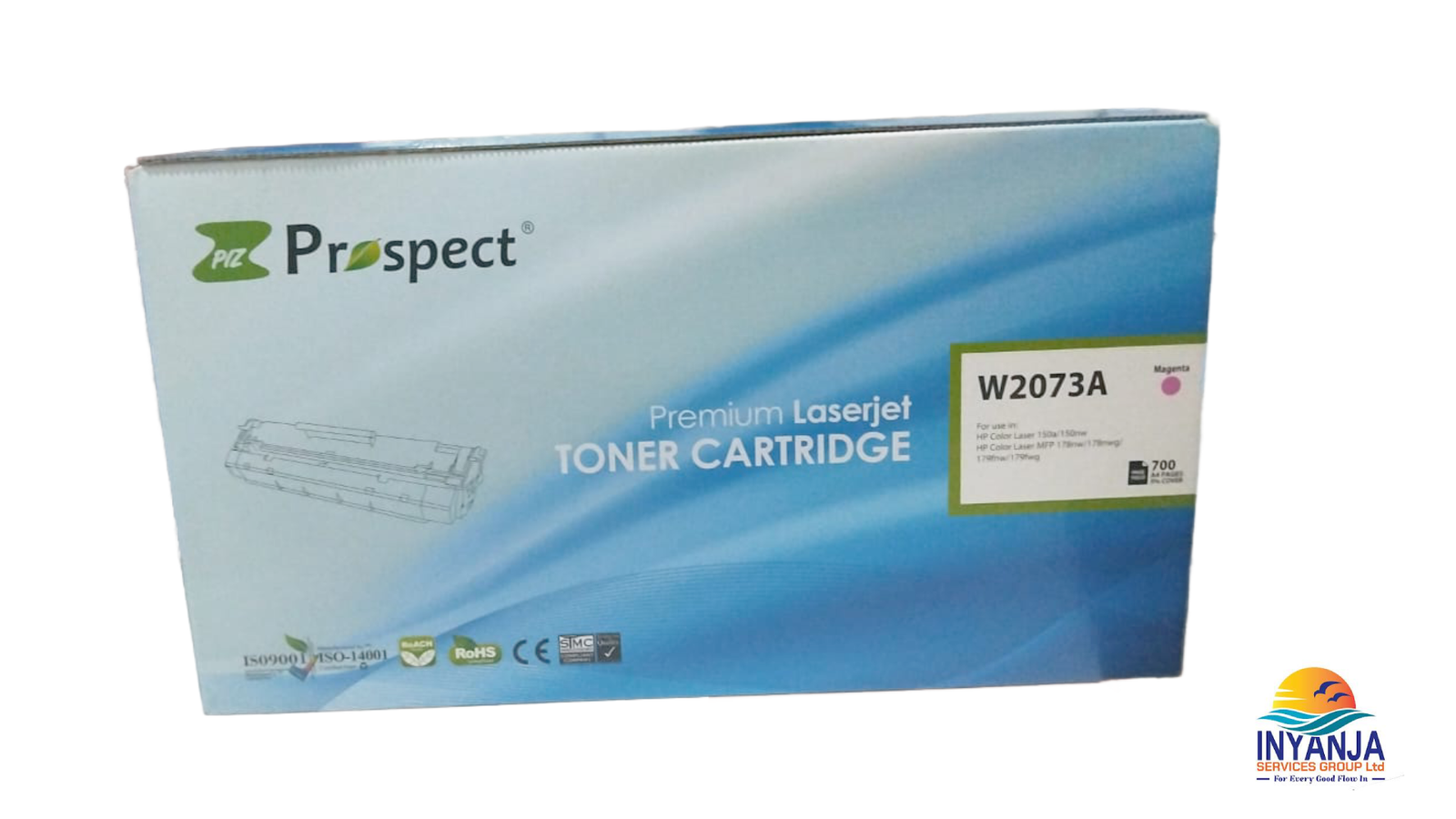 Prospect 207A Magenta Compatible Toner Cartridge for HP Color LaserJet Printers(W2073A)