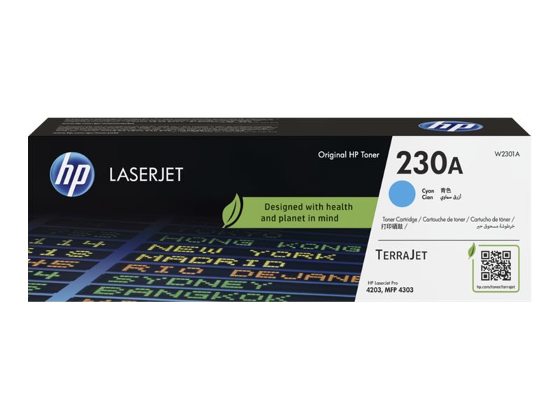 HP 230A Cyan Original LaserJet Toner Cartridge