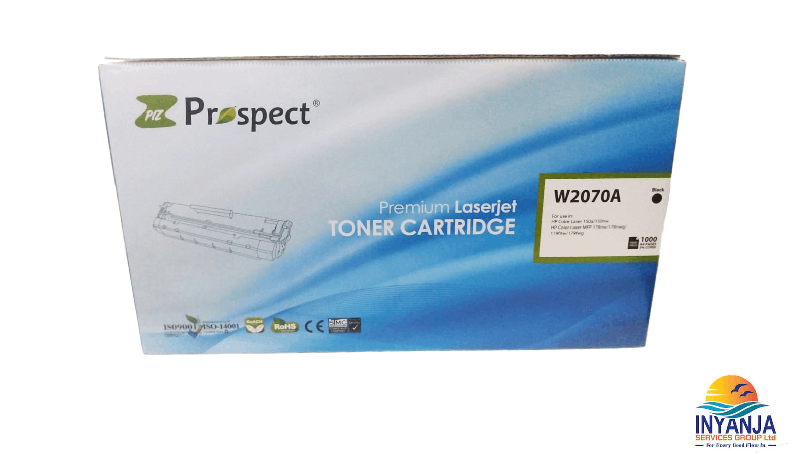 Prospect 207A Black Compatible Toner Cartridge for HP Color LaserJet Pro (W2070A)