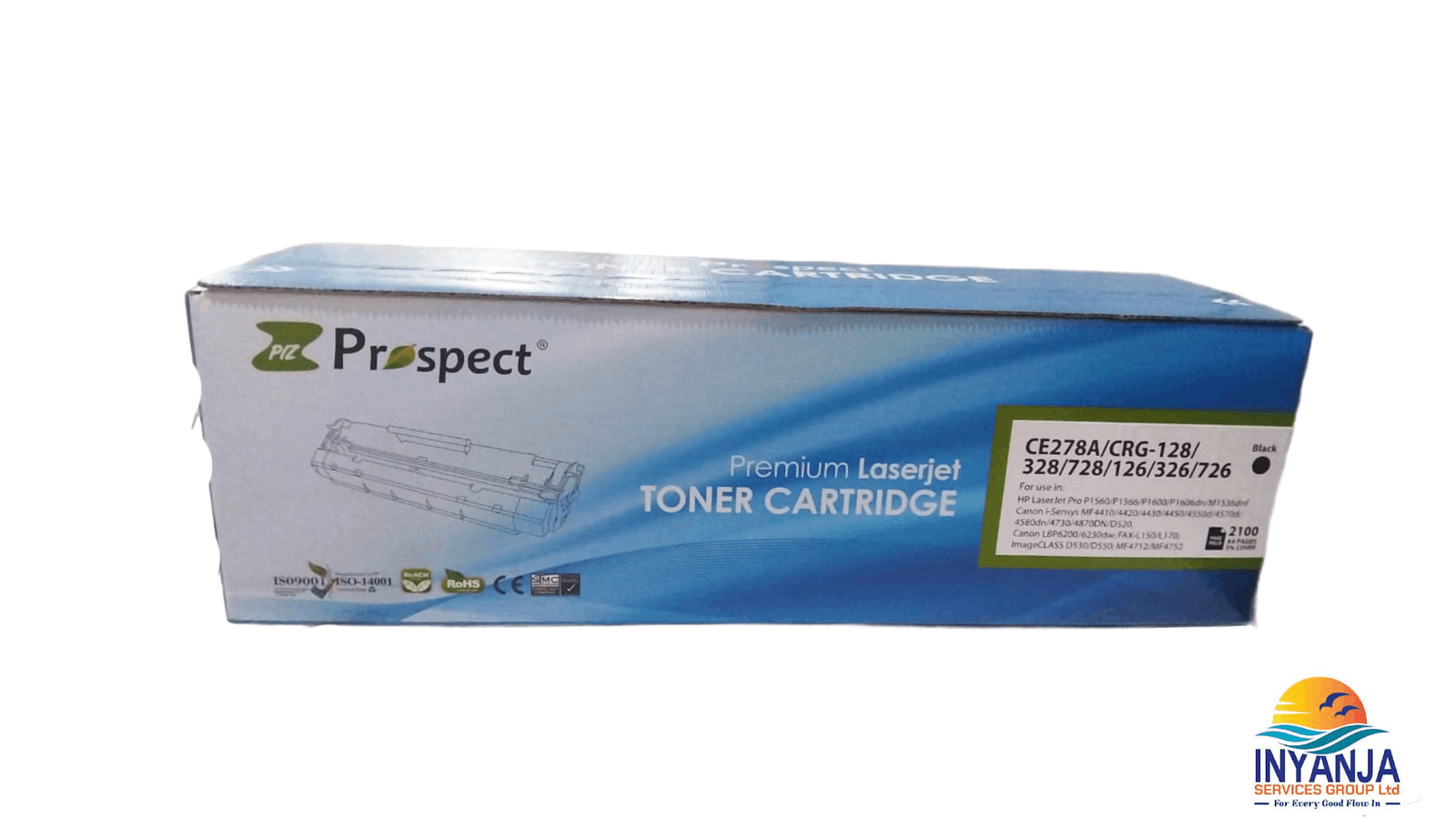 Prospect 78A / CRG-128 / 328 / 728 / 126 / 326 / 726 Compatible Black Toner Cartridge (CE278A)