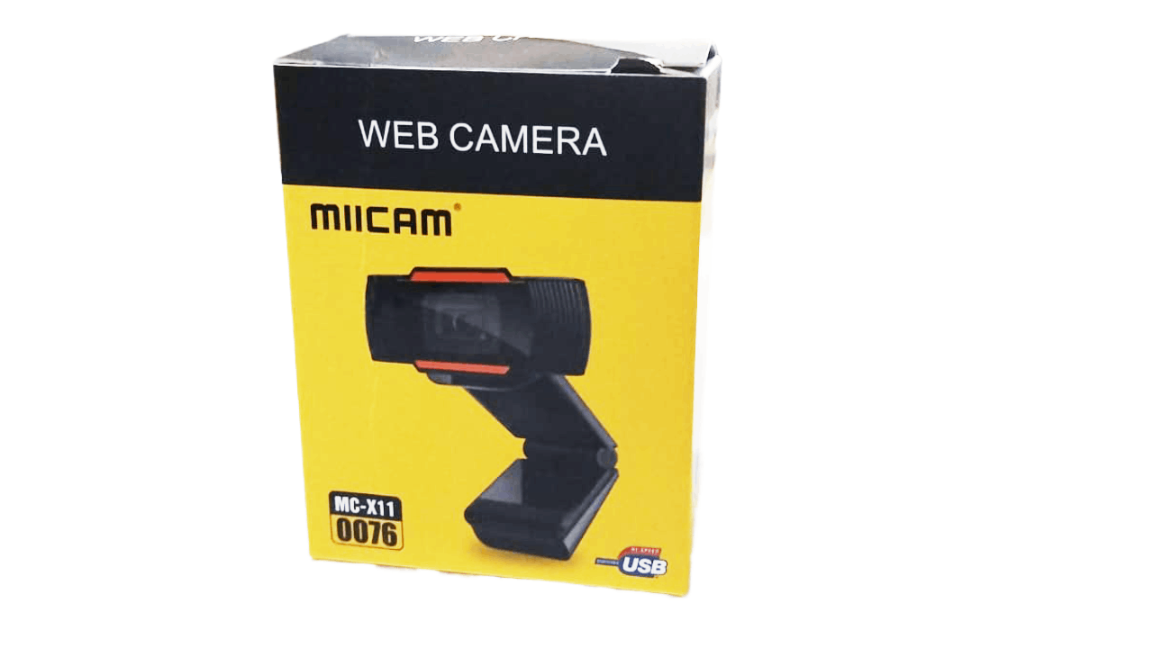 Miicam 1080p HD USB Webcam with Isolation Microphone for PC Desktop Laptop Gaming Streaming Video Calling Business Conference 5 Glass Lens Auto Focus AWB Plug and Play Black