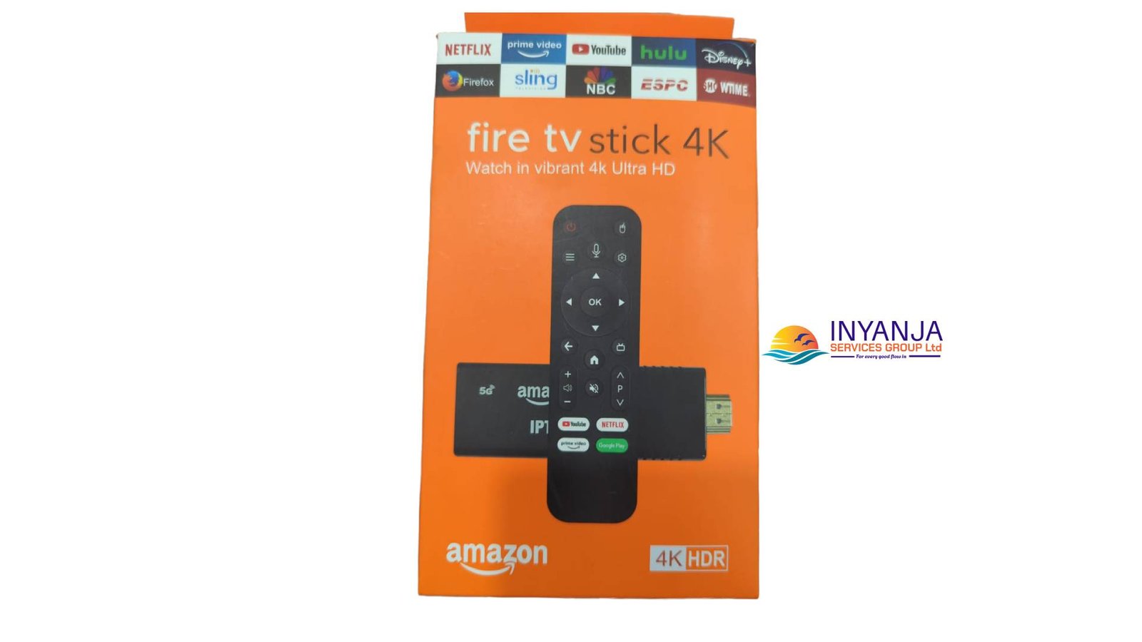 Amazon Fire TV Stick 4K – Ultra HD Streaming Media Player with Voice Remote