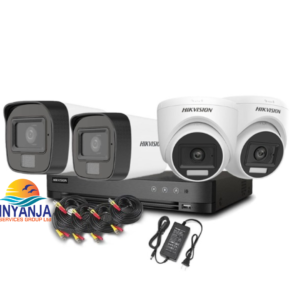 Hikvision ColorVu 4 Channel Smart Hybrid Light HD Surveillance Kit – Full HD DVR, Motion Detection 2.0, Remote Viewing