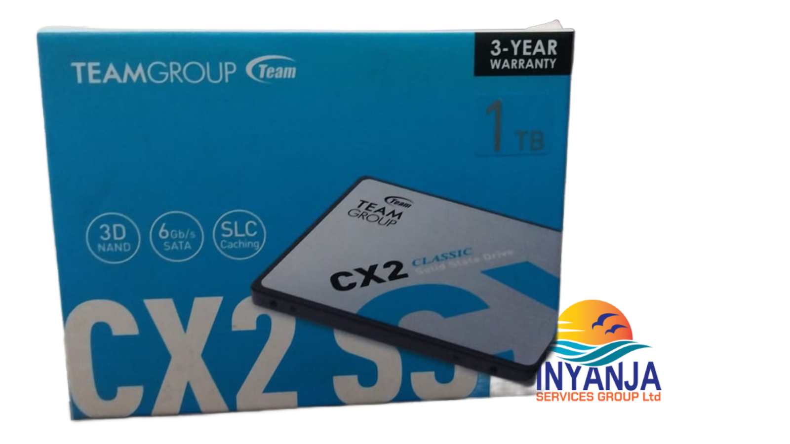 TeamGroup CX2 1TB SSD – Fast 2.5” SATA Storage
