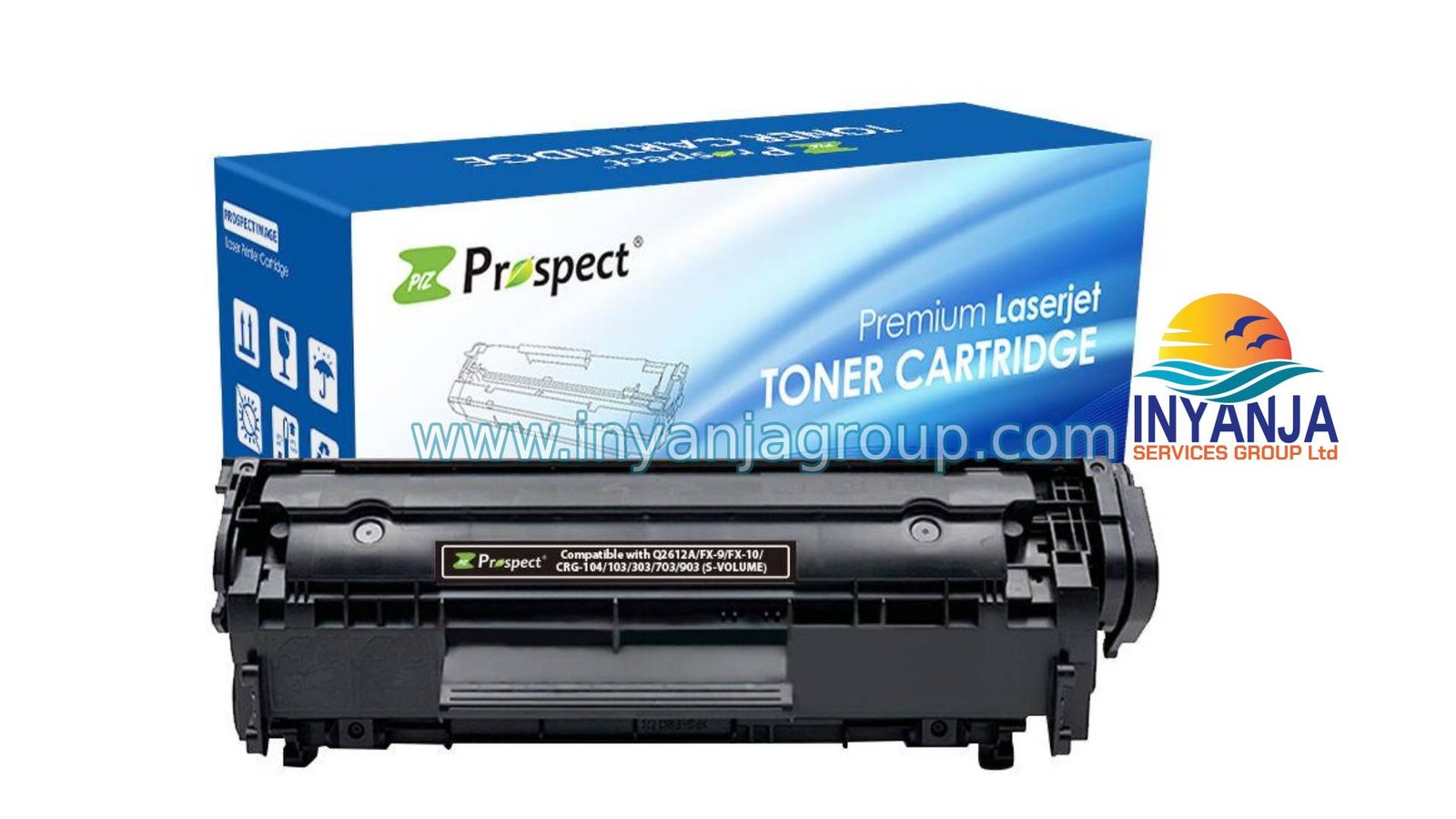 Prospect CF217A / CRG-047 Premium LaserJet Toner Cartridge (Black)